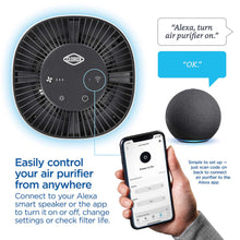 Load image into Gallery viewer, CLOROX 11021 Alexa Smart Tabletop True HEPA Air Purifier
