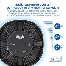 Load image into Gallery viewer, CLOROX 11021 Alexa Smart Tabletop True HEPA Air Purifier