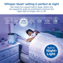 Load image into Gallery viewer, CLOROX 11021 Alexa Smart Tabletop True HEPA Air Purifier