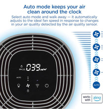 Charger l'image dans la galerie, CLOROX 11031 Alexa Smart Medium Room True HEPA Air Purifier