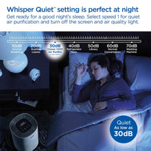 Charger l'image dans la galerie, CLOROX 11031 Alexa Smart Medium Room True HEPA Air Purifier