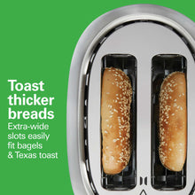 Charger l'image dans la galerie, HAMILTON BEACH Grille-pain 2 tranches avec technologie Sure-Toast™ en acier inoxydable - 22220