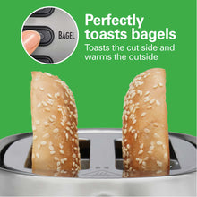 Charger l'image dans la galerie, HAMILTON BEACH Grille-pain 2 tranches avec technologie Sure-Toast™ en acier inoxydable - 22220