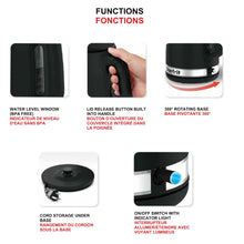 Load image into Gallery viewer, STARFRIT 024055 Electric Kettle Black