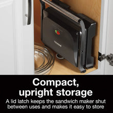 Charger l'image dans la galerie, PROCTOR SILEX 25440PSC Presse à panini 4 portions, machine à sandwich et gril intérieur compact