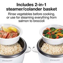 Charger l'image dans la galerie, Cuiseur à riz et cuiseur vapeur PROCTOR SILEX 37533G d'une capacité de 10 tasses