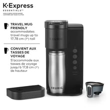 Charger l'image dans la galerie, Cafetière à portion individuelle KEURIG 611247389089 K-Express Essentials - Reconditionnée avec garantie Home Essentials