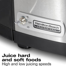 Charger l'image dans la galerie, Extracteur de jus centrifuge HAMILTON BEACH PROFESSIONAL 67906 - Remis à neuf avec garantie Home Essentials