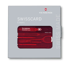 Load image into Gallery viewer, VICTORINOX 7100.T-X4 Swiss Army SwissCard Ruby