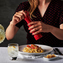 Load image into Gallery viewer, LAGOSTINA 9100050259 Wood Pepper Mill 9" Red