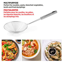 Charger l'image dans la galerie, STARFRIT 098277 Lot de 3 passoires araignées en acier inoxydable de style asiatique