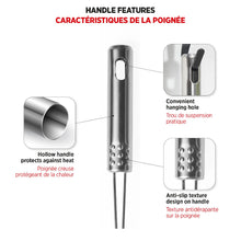 Charger l'image dans la galerie, STARFRIT 098277 Lot de 3 passoires araignées en acier inoxydable de style asiatique