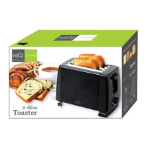 Charger l'image dans la galerie, HAUZ ATS936 2 Slice Toaster Black