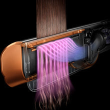 Load image into Gallery viewer, DYSON OFFICIAL OUTLET- Airstrait Straightener-Strawberry Bronze+Blush Pink- Refurbished (EXCELLENT) with 1 year Dyson Warranty