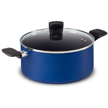 Load image into Gallery viewer, T-FAL Essentials 8pc Cookware Set Blue - B474S874