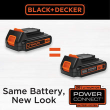 Charger l'image dans la galerie, BLACK+DECKER BDC120VA 20V MAX* POWERCONNECT Cordless Drill/Driver with 100-Piece Kit