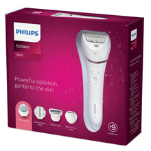 Load image into Gallery viewer, PHILIPS BRE740/14 Epilator Series 8000 Wet & Dry