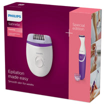 Charger l'image dans la galerie, PHILIPS BRP505/00 Satinelle Essential Corded Compact Epilator With Bikini Trimmer