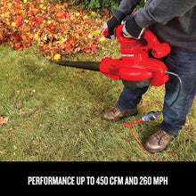 Load image into Gallery viewer, CRAFTSMAN CMEBL7000-CA Leaf Blower/Vacuum and Mulcher, 3 in 1 Wearable Yard Cleaner