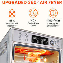 Charger l'image dans la galerie, Four à friteuse à air 12 en 1 COMFEE CO-F25A1 avec rôtissoire - Emballage imparfait avec garantie complète