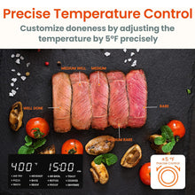 Charger l'image dans la galerie, Four à friteuse à air 12 en 1 COMFEE CO-F25A1 avec rôtissoire - Emballage imparfait avec garantie complète