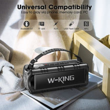 Charger l'image dans la galerie, Haut-parleur Bluetooth W-KING D8MINI-1 Haut-parleurs portables puissants sans fil étanches