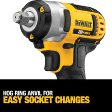 Charger l'image dans la galerie, DEWALT Kit de clé à chocs 3/8" MAX Lithium Ion 20 V MAX avec porc - Remis à neuf avec garantie Dewalt - DCF883M2
