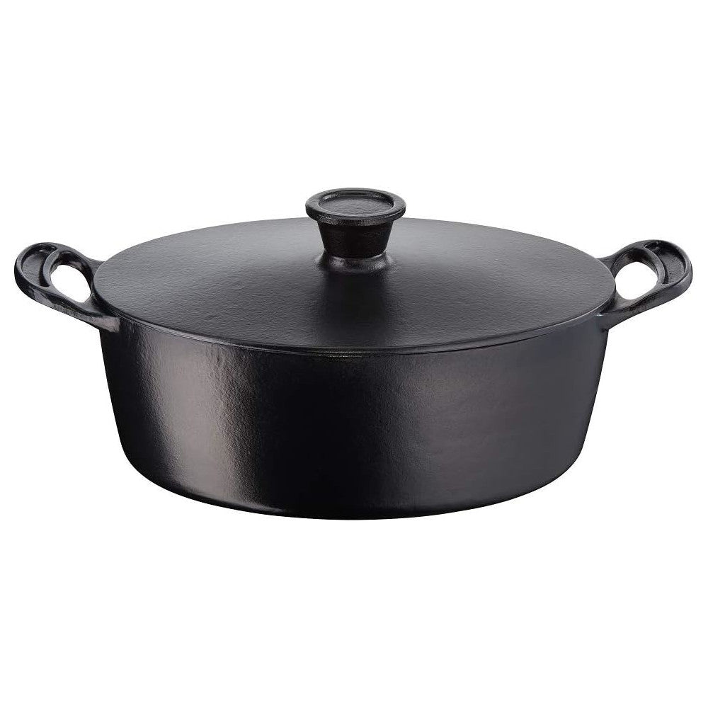 T-FAL Jamie Oliver by Tefal Premium Enameled Cast Iron Stewpot 30cm with cast Iron lid - E2125455