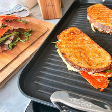 Charger l'image dans la galerie, ALL CLAD E6524164 HA1 Hard Anodized Nonstick Cookware Double-Burner Grill 13X20IN