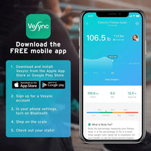 Charger l'image dans la galerie, ETEKCITY ESF37 Bluetooth Body Fat Scale