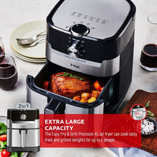 Charger l'image dans la galerie, Friteuse T-FAL EY501D50 Easy Fry and Grill Air - Emballage imparfait avec garantie complète