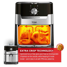 Charger l'image dans la galerie, Friteuse T-FAL EY501D50 Easy Fry and Grill Air - Emballage imparfait avec garantie complète