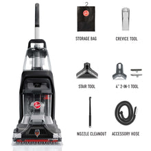 Load image into Gallery viewer, HOOVER FH68040VDI PowerScrub XL Pet Plus Corded Upright Vacuum Carpet Cleaner - Factory serviced with Home Essentials Warranty