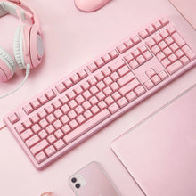 Charger l'image dans la galerie, AUKEY G15 Mechanical Gaming Keyboard RGB Pink