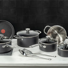 Load image into Gallery viewer, T-FAL Platinum Unlimited Hard Anodized 12pc Cookware Set - H126SC74