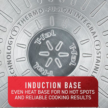 Charger l'image dans la galerie, T-FAL H8680654 Poêle à frire en acier inoxydable platine 28 cm