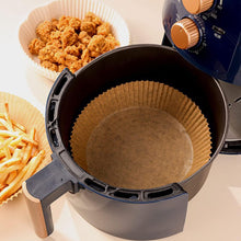 Charger l'image dans la galerie, Doublures jetables rondes antiadhésives pour friteuse à air 20 cm, 50 pièces