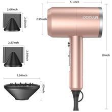 Load image into Gallery viewer, DOOAIR Ionic Professional Blow Dryer in Red