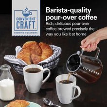 Load image into Gallery viewer, HAMILTON BEACH 46700 Convenient Craft Automatic or Manual Pour Over Coffee Brewer