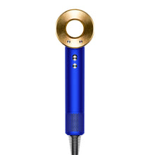 Load image into Gallery viewer, DYSON OFFICIAL OUTLET - HD07 Supersonic Hair Dryer Blue/23.75 Karat Gold - Refurbished with 1 year Dyson Warranty - (Excellent)