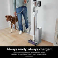 Charger l'image dans la galerie, SHARK IW4625CCO Cordless Detect 1.3L Auto-Empty System with QuadClean™ Multi-Surface Brushroll - Factory serviced with Home Essentials warranty