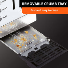 Charger l'image dans la galerie, KRUPS KH734D51 4 Slice Stainless Steel Toaster