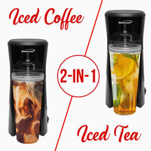 Charger l'image dans la galerie, BRENTWOOD KT-2121BK Single Serve Iced Coffee & Tea Maker