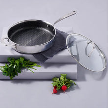 Charger l'image dans la galerie, LAGOSTINA L930040528M Resist Clad Stainless Steel 28 cm Sauté Pan