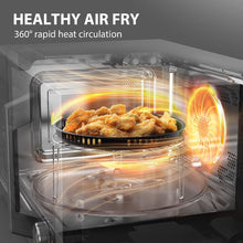 Charger l'image dans la galerie, Four à micro-ondes de comptoir 7 en 1 TOSHIBA ML2-TC10SAIT(SS) avec friteuse à air - Qualité recertifiée avec la garantie Home Essentials