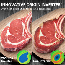 Charger l'image dans la galerie, Four à micro-ondes de comptoir 7 en 1 TOSHIBA ML2-TC10SAIT(SS) avec friteuse à air - Qualité recertifiée avec la garantie Home Essentials