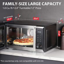 Charger l'image dans la galerie, Four à micro-ondes de comptoir 7 en 1 TOSHIBA ML2-TC10SAIT(SS) avec friteuse à air - Qualité recertifiée avec la garantie Home Essentials