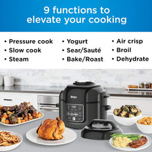 Load image into Gallery viewer, NINJA Ninja OP302 Foodi 9-in-1 Pressure Cooker & Air fryer - Factory serviced with Home Essentials warranty