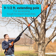 Charger l'image dans la galerie, Scie à perche filaire BLACK + DECKER PP610, 6,5 A, 10 pouces - Reconditionnée avec garantie complète du fabricant