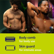 Charger l'image dans la galerie, PHILIPS QP4631/65 OneBlade 360 Face & Body, Wet & Dry, with Bluetooth Connectivity and Travel Case